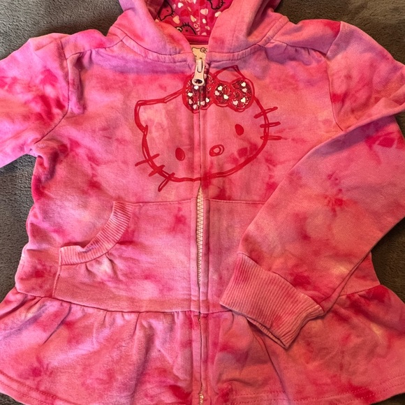 Hello Kitty - girl’s hoodie and skirt. 2 piece bundle - Picture 10 of 13